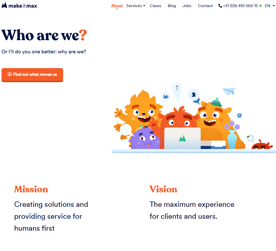 Make it Max webteksten