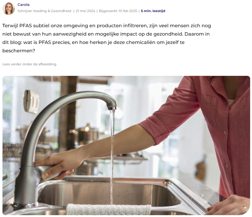 Wat is PFAS? Ontdek de gevaren en bescherming